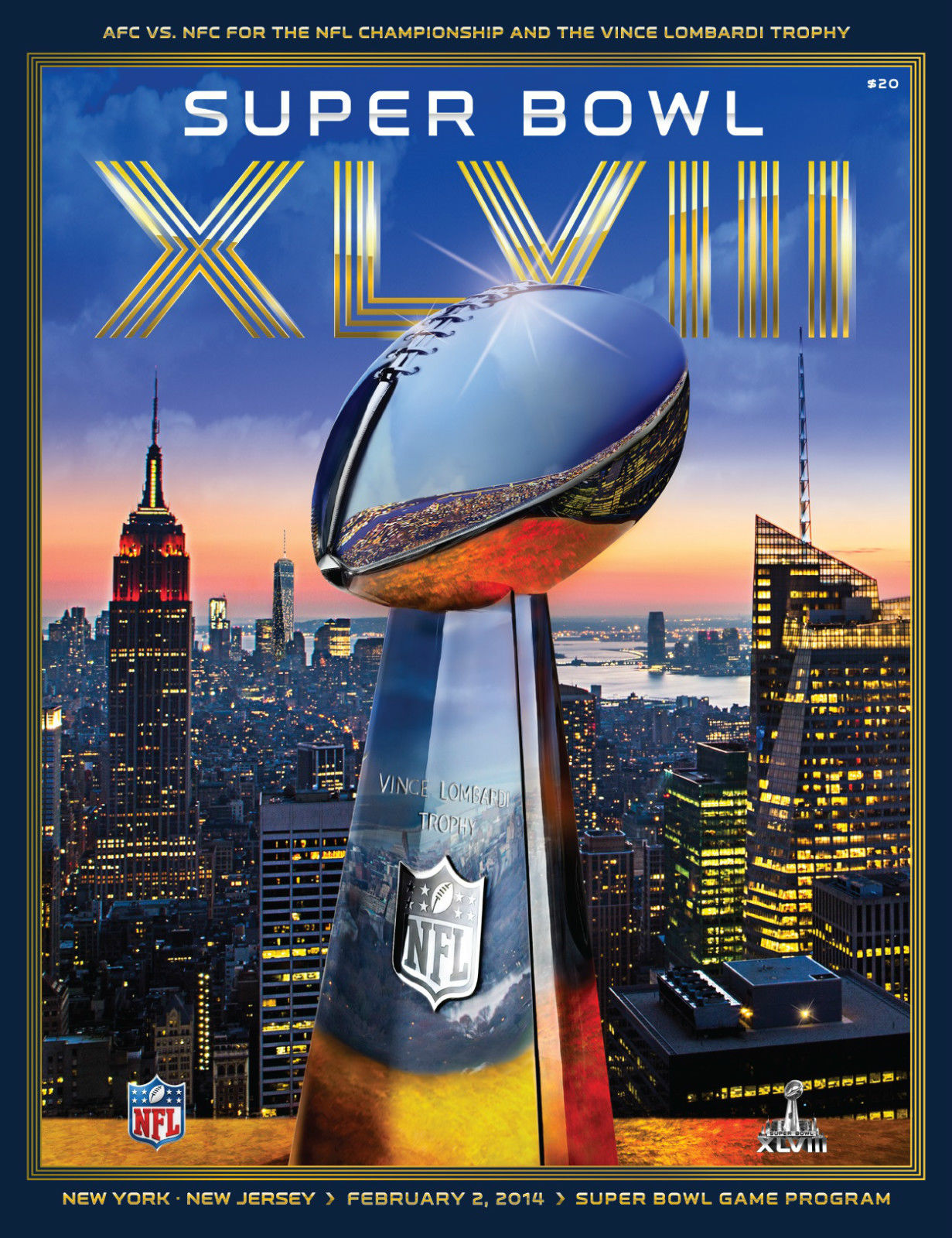 Super Bowl XLVIII     Program