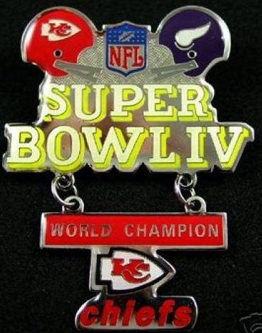 Super Bowl IV         Pin