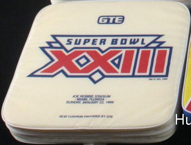 Super Bowl XXIII      Cushion