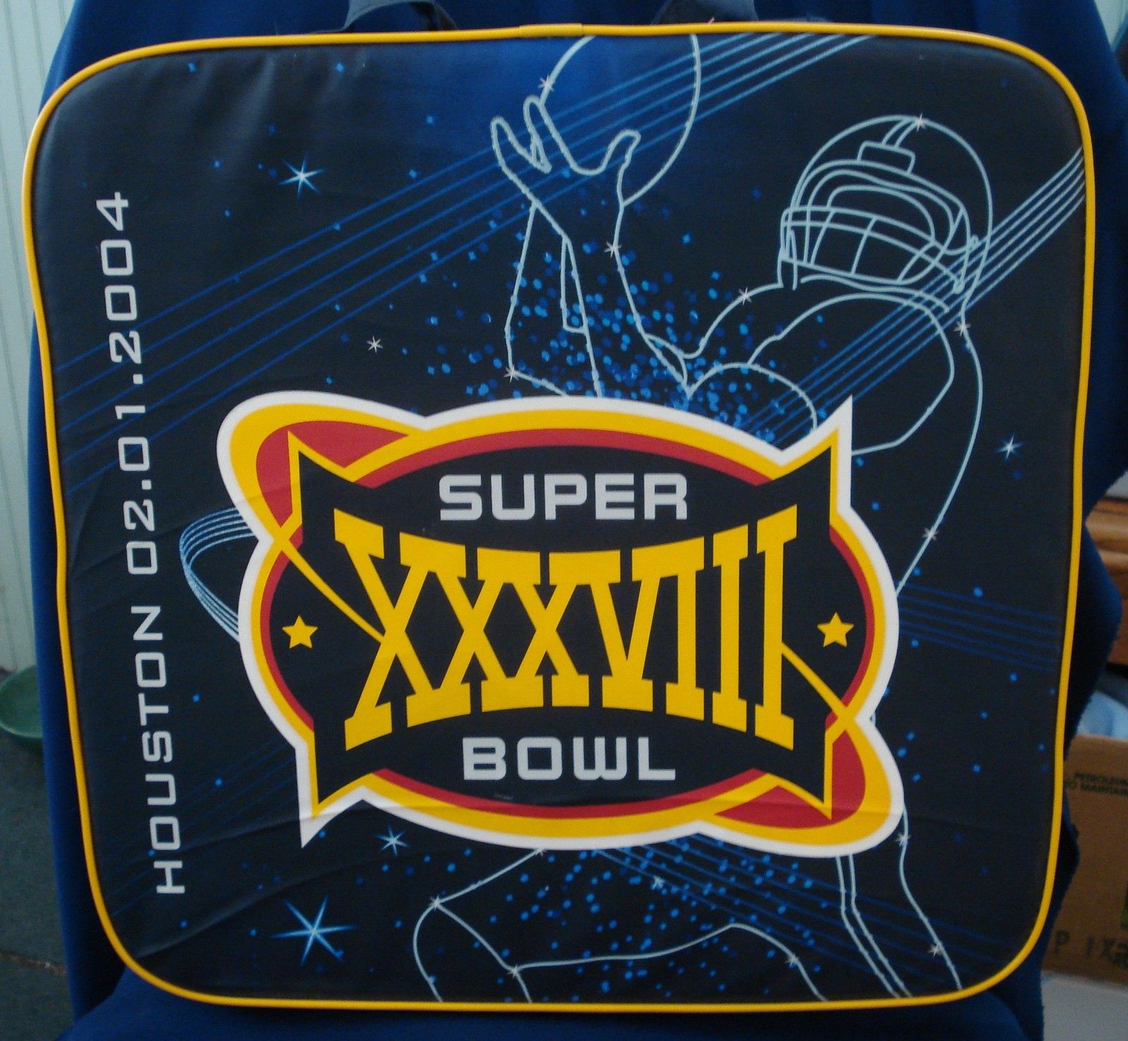 Super Bowl XXXVIII    Cushion