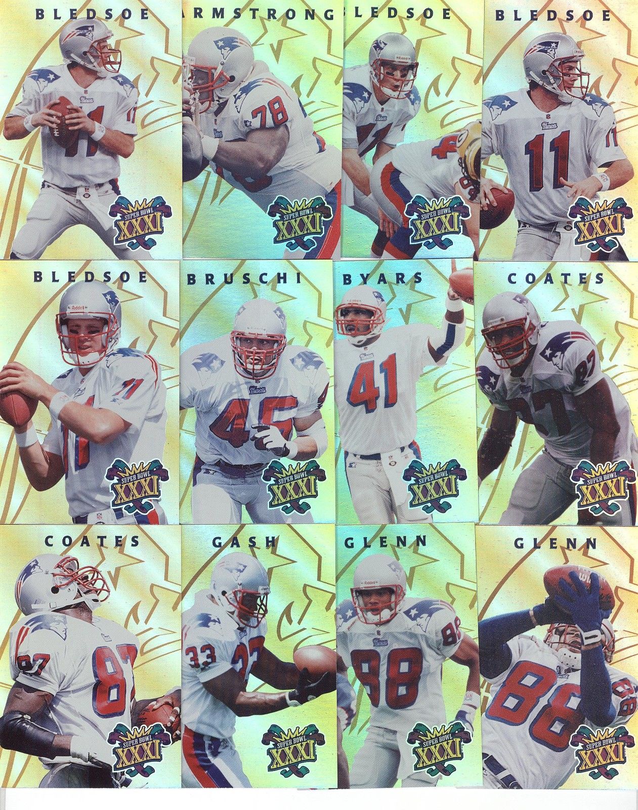 Super Bowl XXXI       Card Set