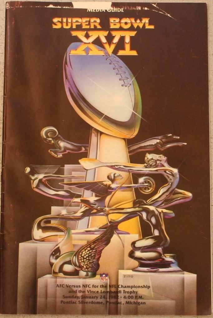 Super Bowl XVI        Program