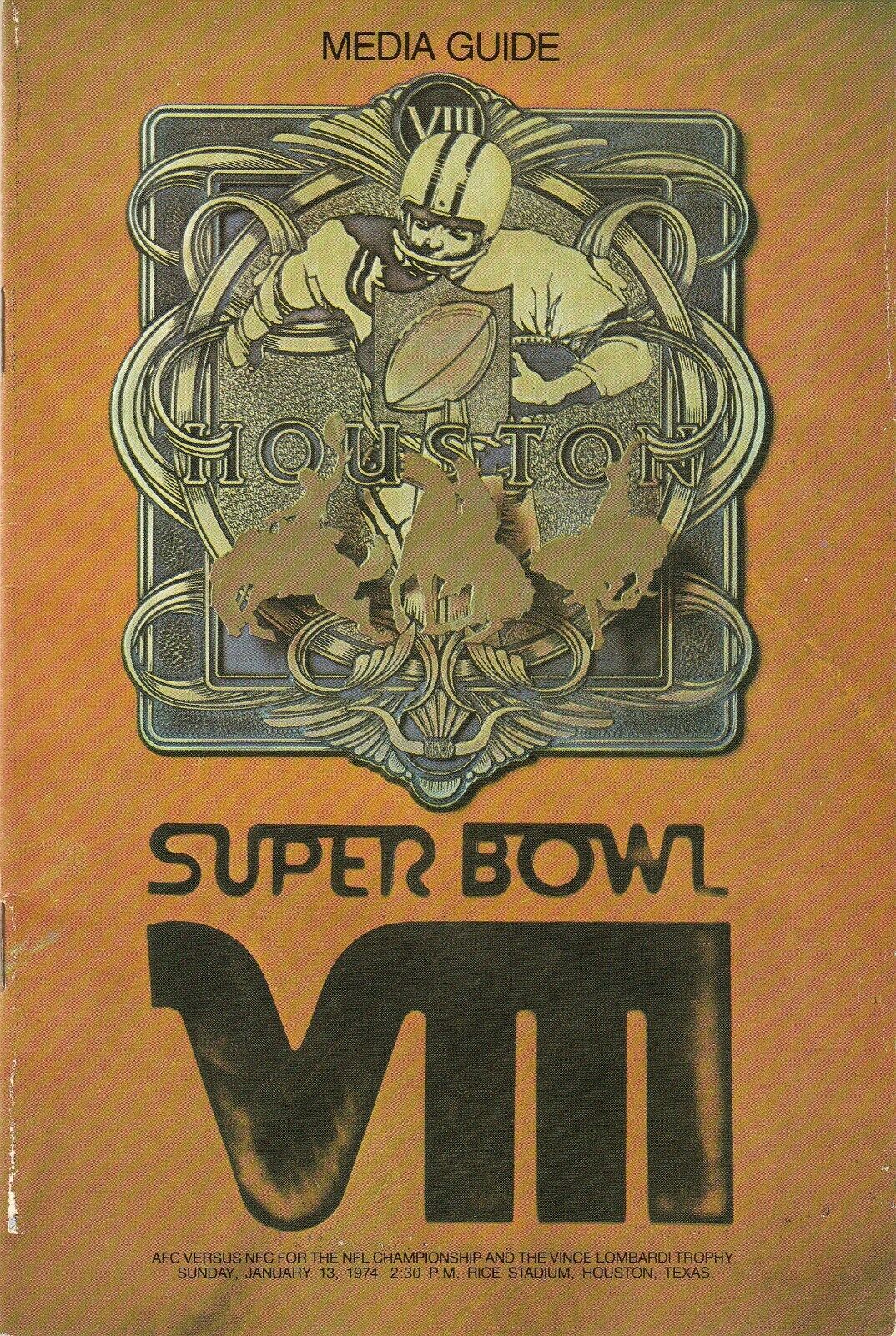 Super Bowl VIII       Program