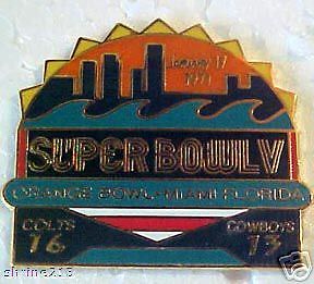 Super Bowl V          Pin