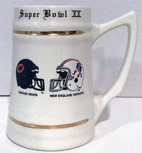 Super Bowl XX         Glassware/Mugs