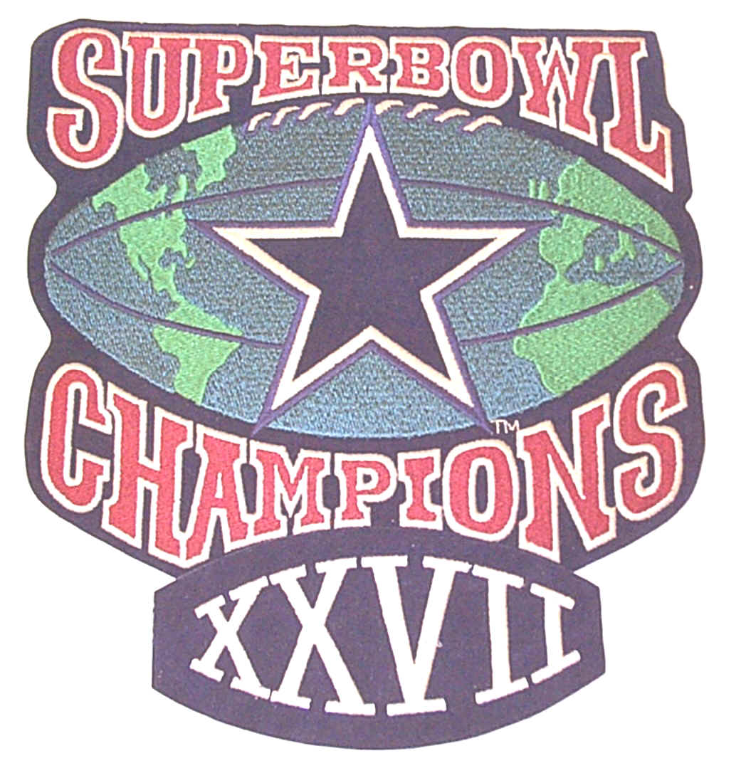 Super Bowl XXVII      Patch