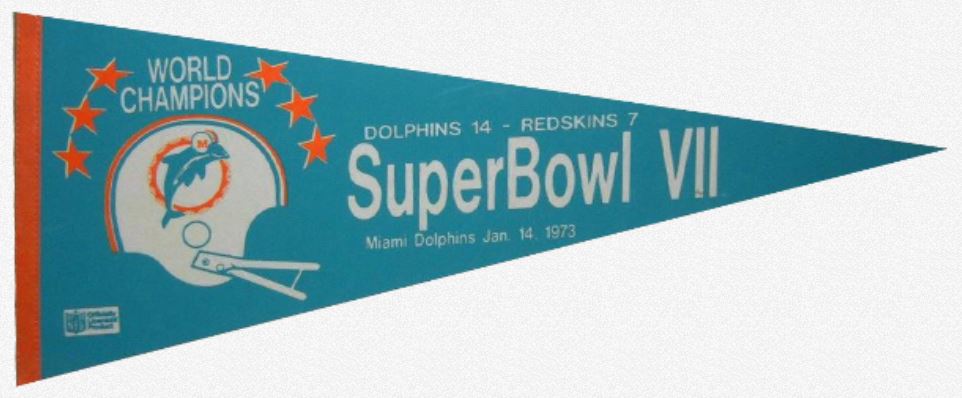 Super Bowl VII        Pennant