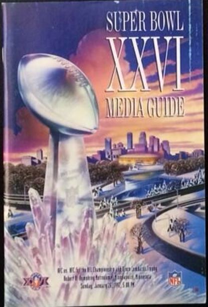 Super Bowl XXVI       Program
