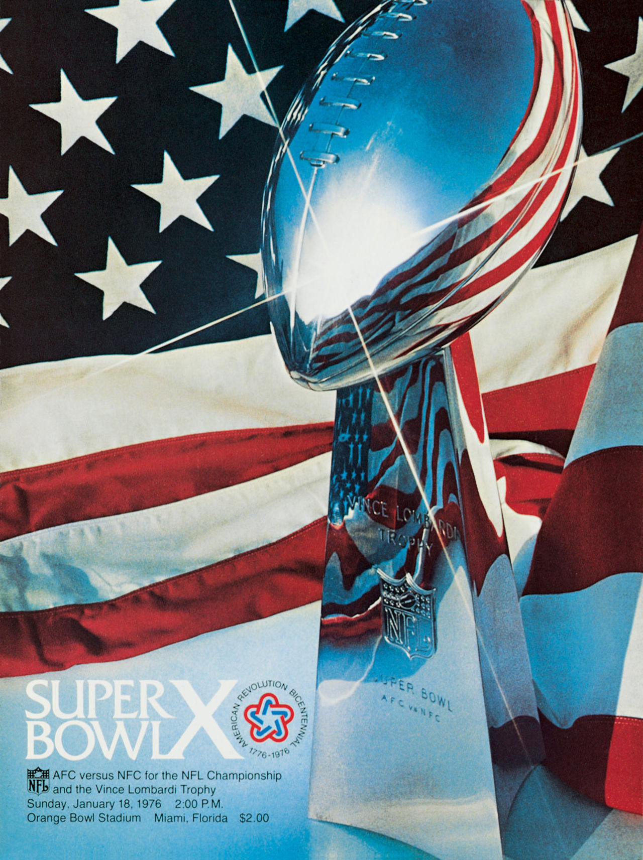 Super Bowl X          Program