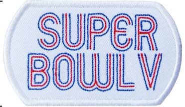 Super Bowl V          Patch