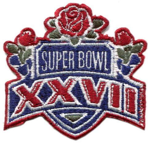 Super Bowl XXVII      Patch