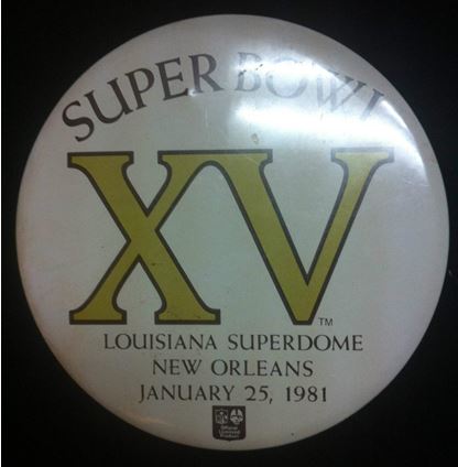 Super Bowl XV         Pin
