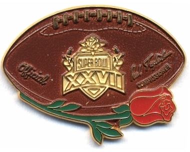 Super Bowl XXVII      Pin