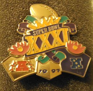 Super Bowl XXXI       Pin
