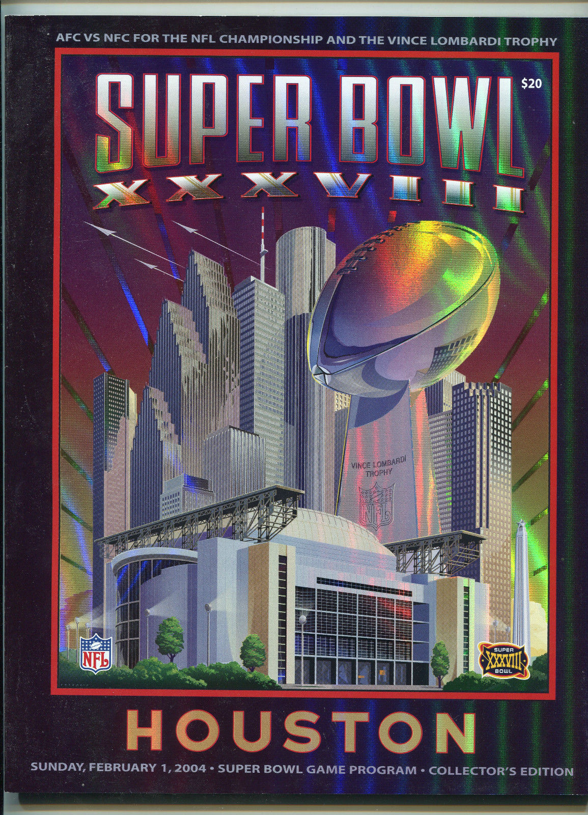 Super Bowl XXXVIII    Program