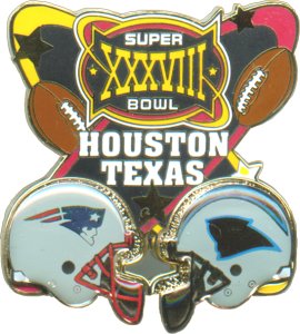 Super Bowl XXXVIII    Pin