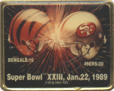 Super Bowl XXIII      Pin