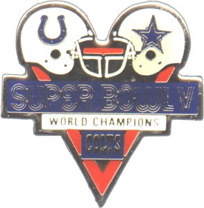 Super Bowl V          Pin