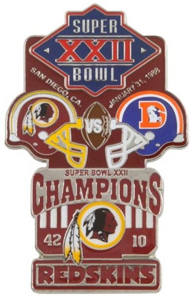 Super Bowl XXII       Pin