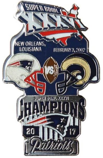 Super Bowl XXXVI      Pin