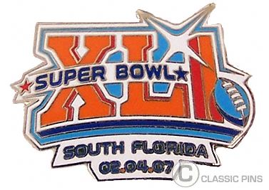 Super Bowl XLI        Pin
