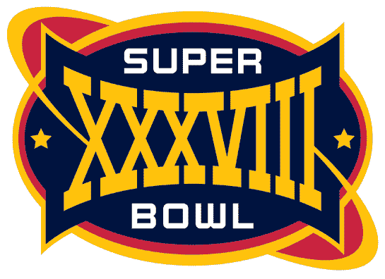 Super Bowl XXXVIII    Logo